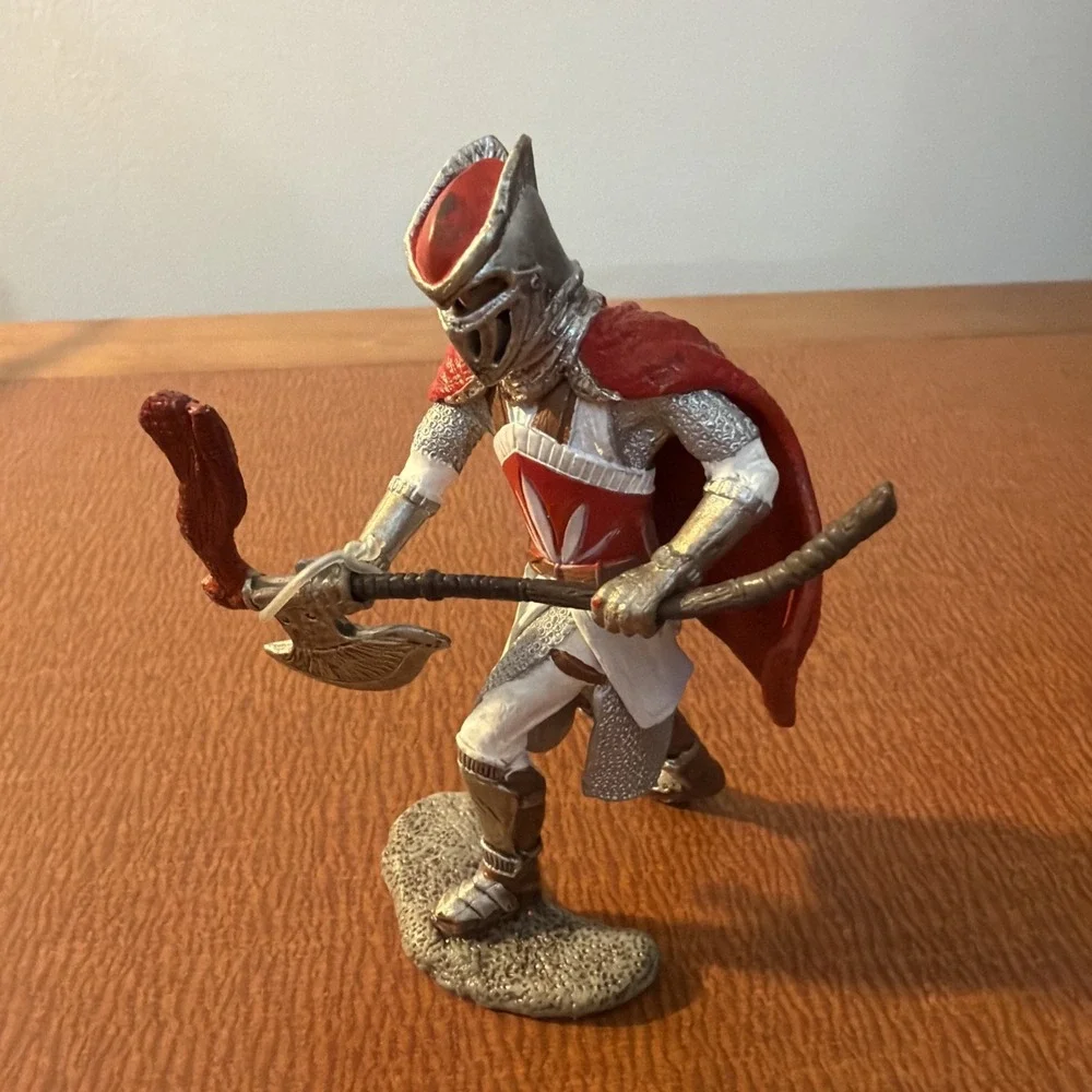 Schleich‎ 72037 Red Griffin Knight Figure 2012 World Of History Knights Retired